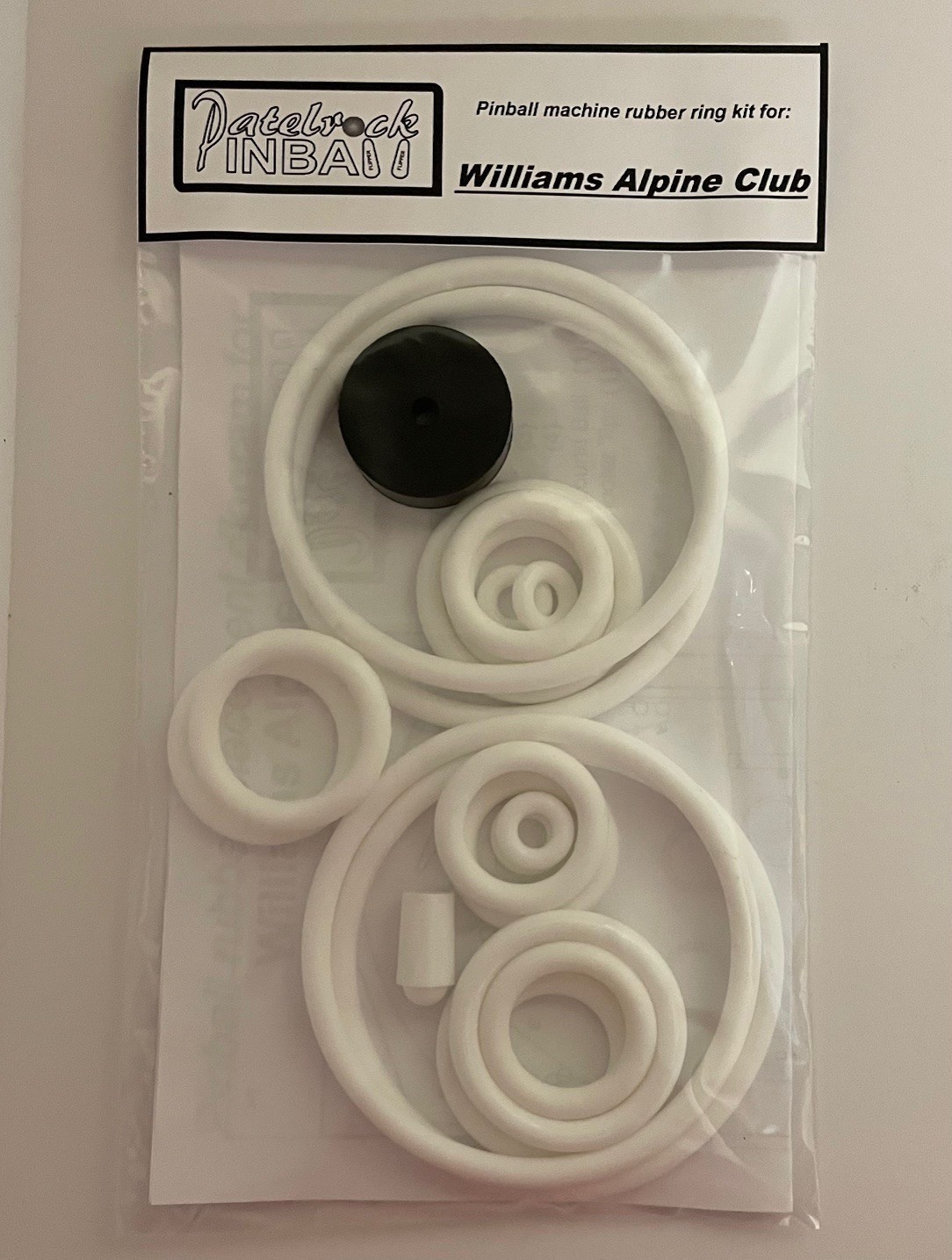 1965 Williams Alpine Club Pinball Machine Rubber Ring Kit