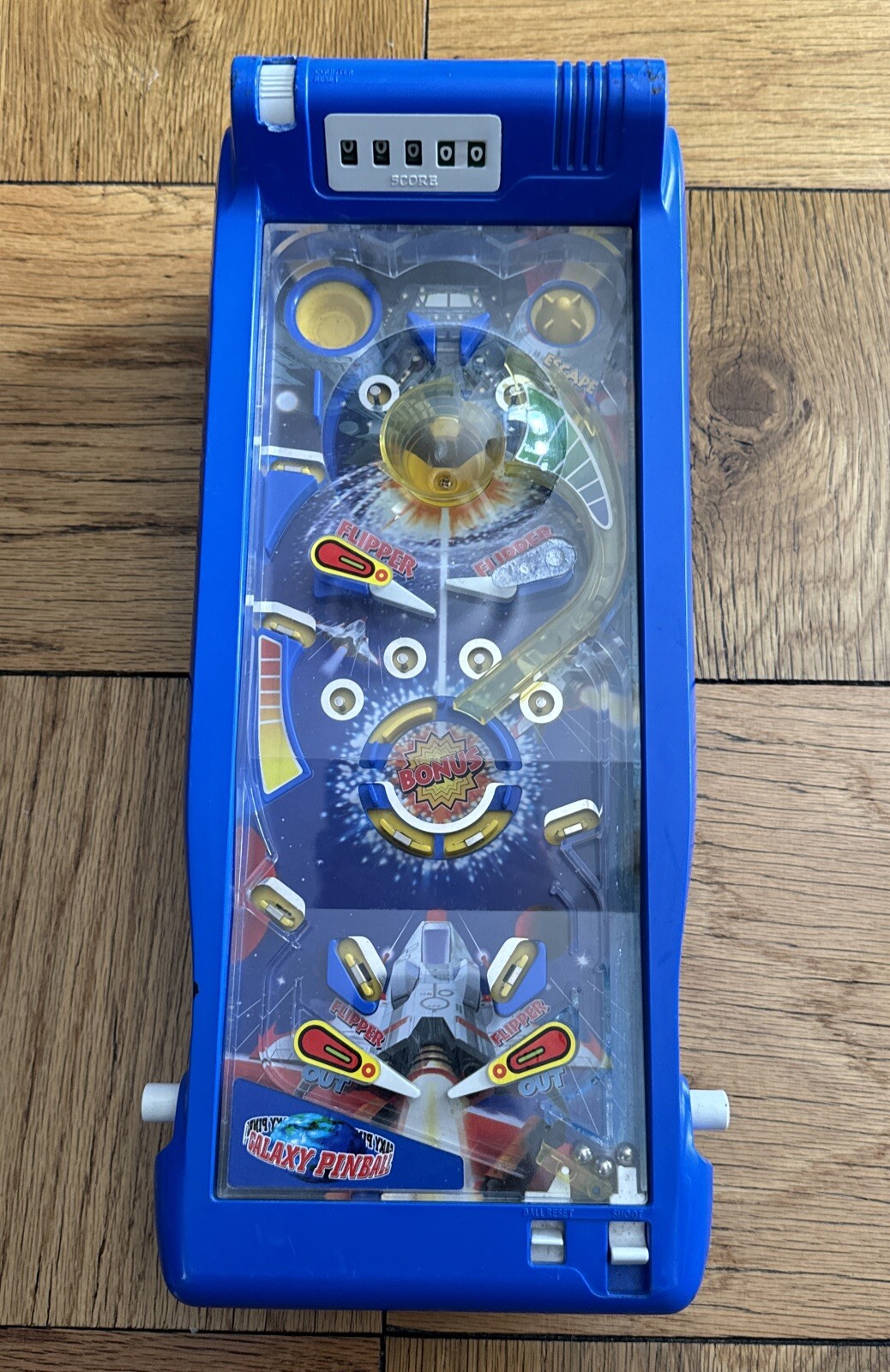 Vintage Radio Shack Galaxy Table Top Pinball Machine For Parts