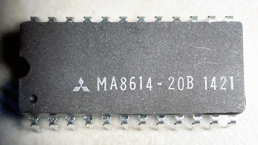 Mitsubishi MA8614-20B Calculator Chip - Vintage - NOS