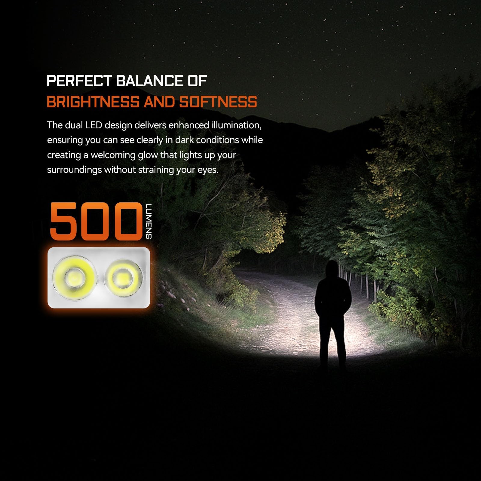 Keylite 500 High Lumens Keychain Flashlight Rechargeable, Ultra-Compact Flat ...