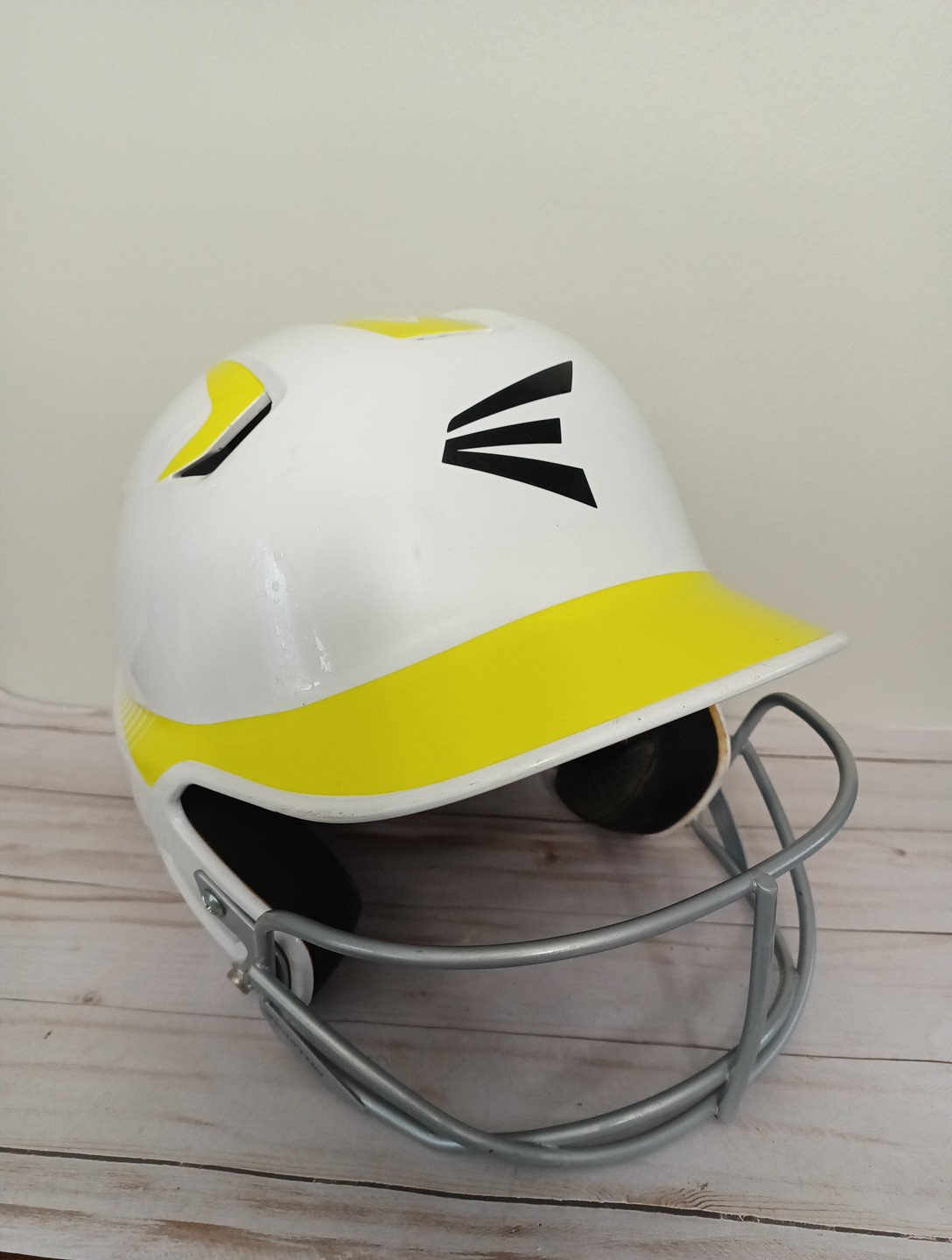 Easton T-Ball Ghost Helmet Two Tone White Face Guard   6 7/8-7 5/8