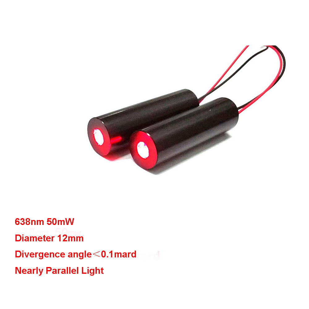 638nm 50nW Long Distance Small Dot Red Laser Module Laser Cutting Positioner