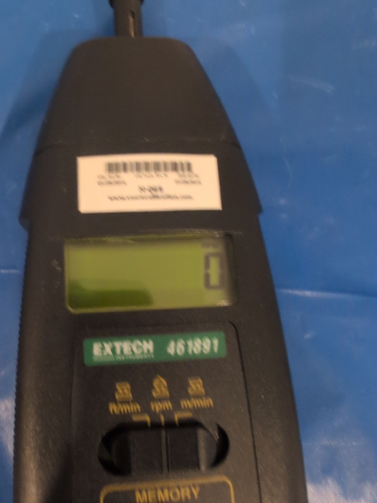 Sears Calibration Extech 481891