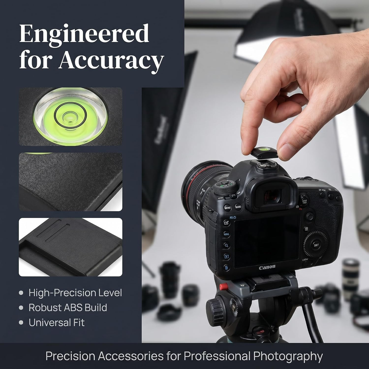 6PC Camera Hot Shoe Cover Bubble Level Protector for DSLR SLR Mirrorless Camera