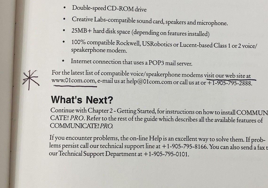 Communicate! Pro 2.0 Sealed CD w/ User Guide Win 95 NT Fax Voice Software NOS