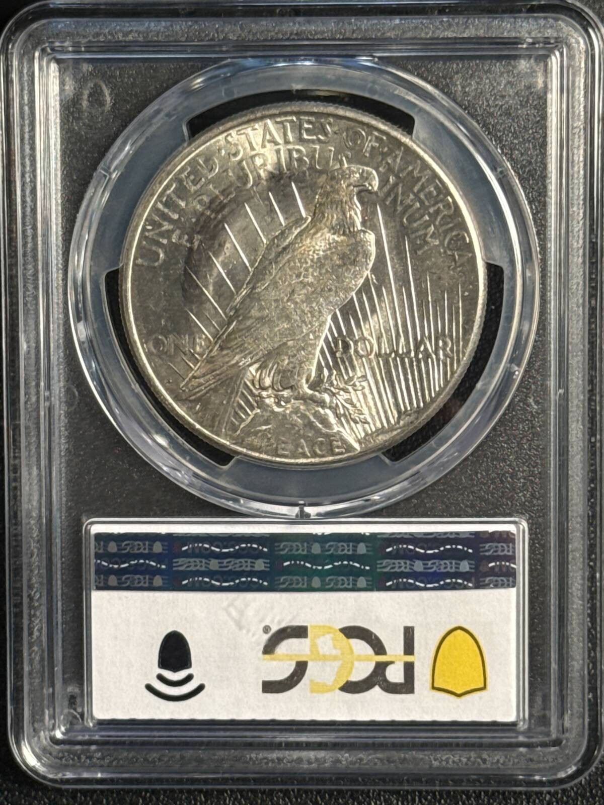 1922 S Peace Silver Dollar PCGS MS-63