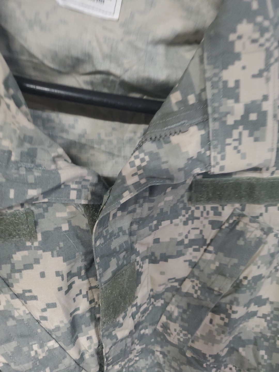 Bin# Medium Regular Army Combat Uniform ACU 50/50 Combat Top Coat