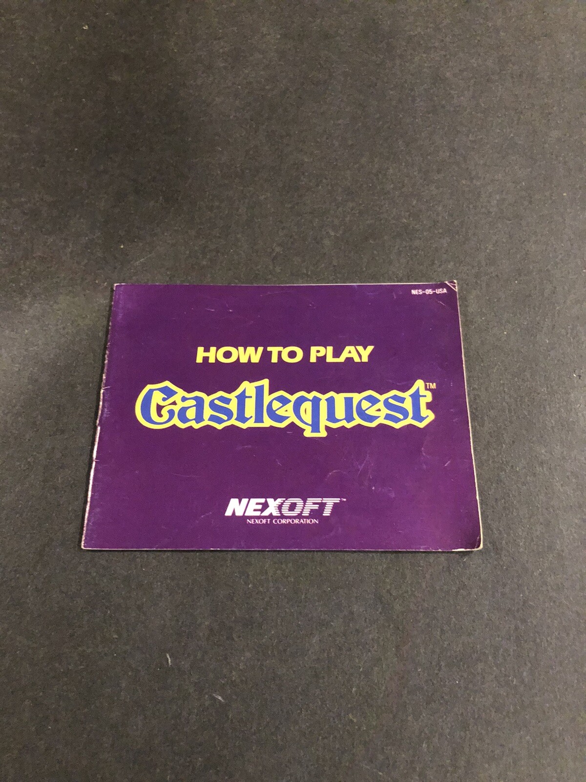 nes castlequest manual