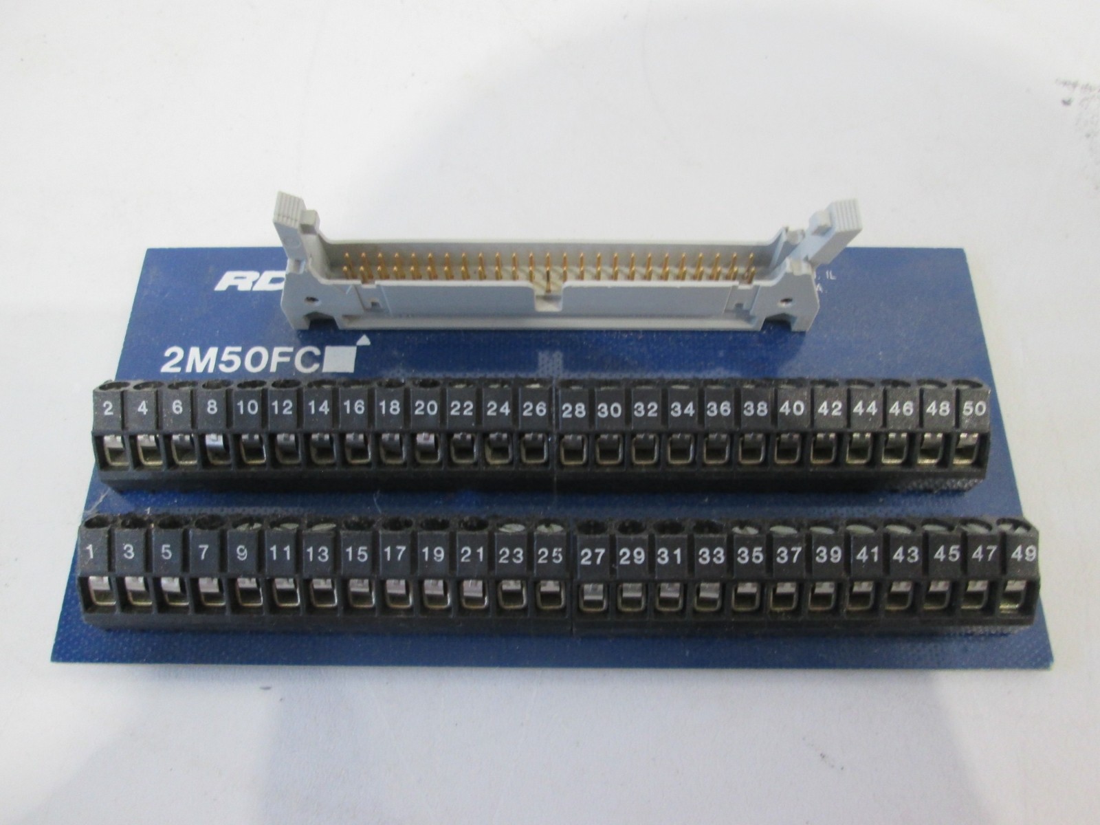 TE, 2M50FC, Connectivity Terminal Block PCB, Used