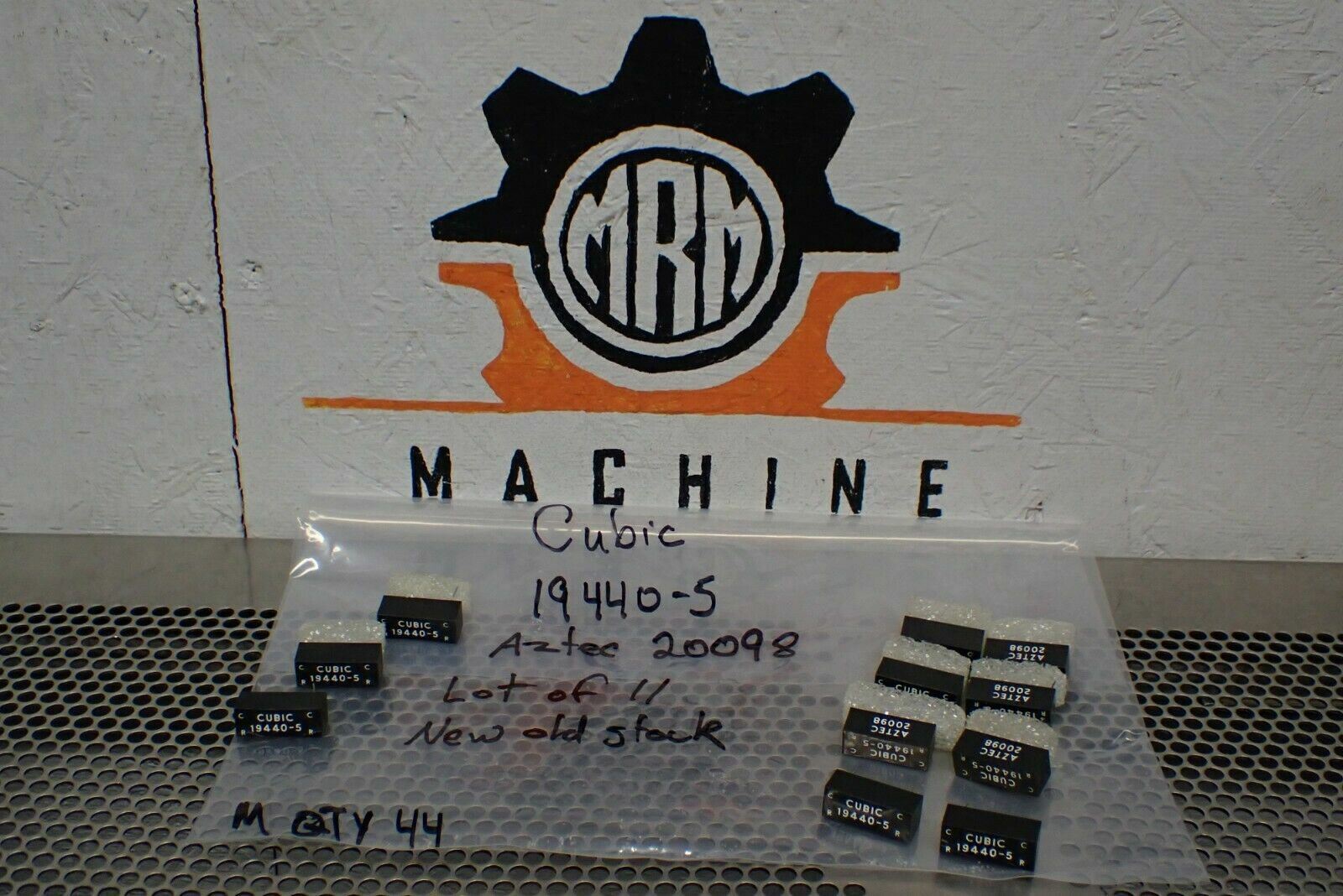 Cubic 19440-5 Aztec 20098 Relays New Old Stock (Lot of 11) See All Pictures