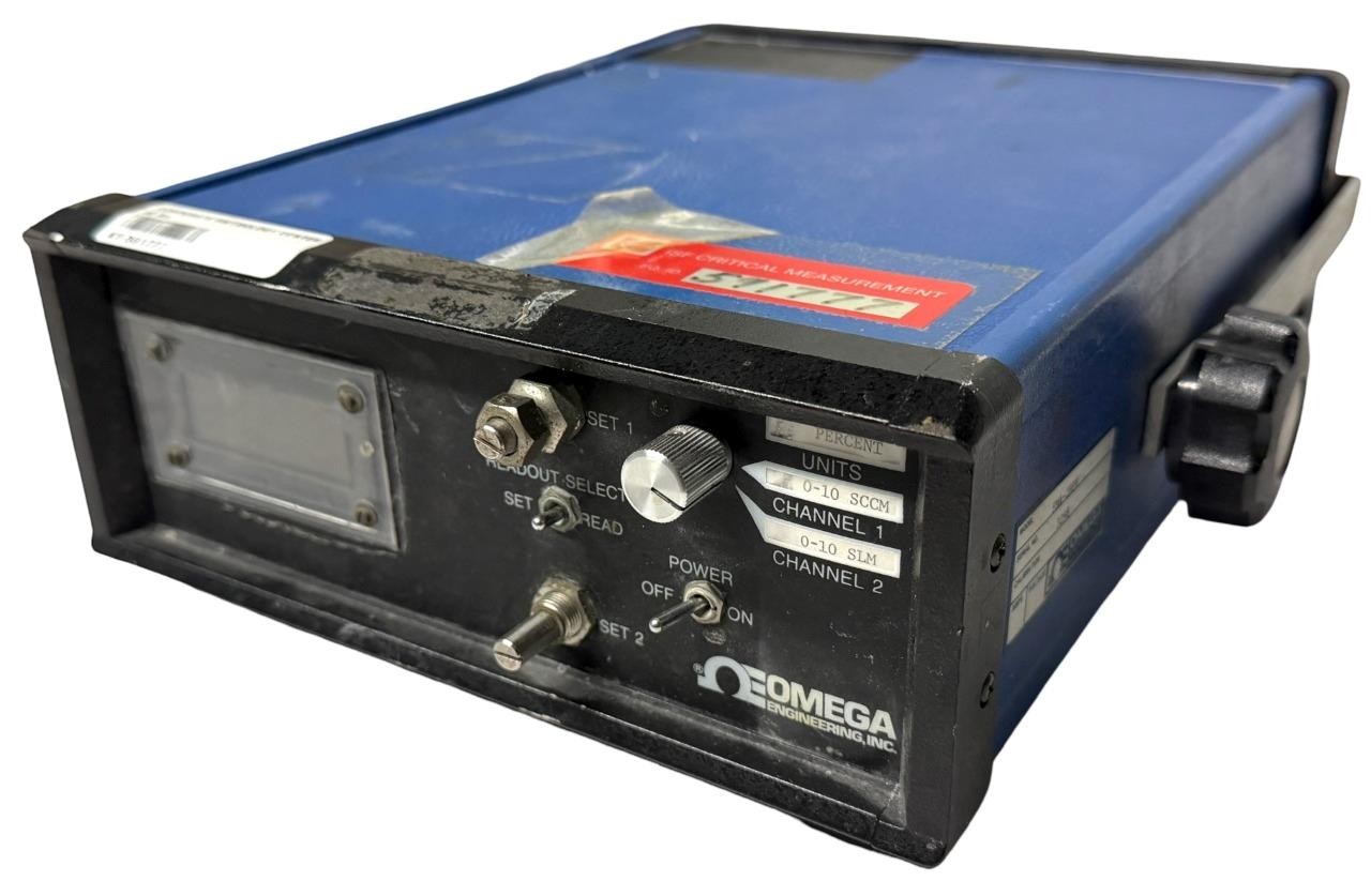 Omega Engineering Dual Channel Mass Flow Controller Readout 115V 60Hz
