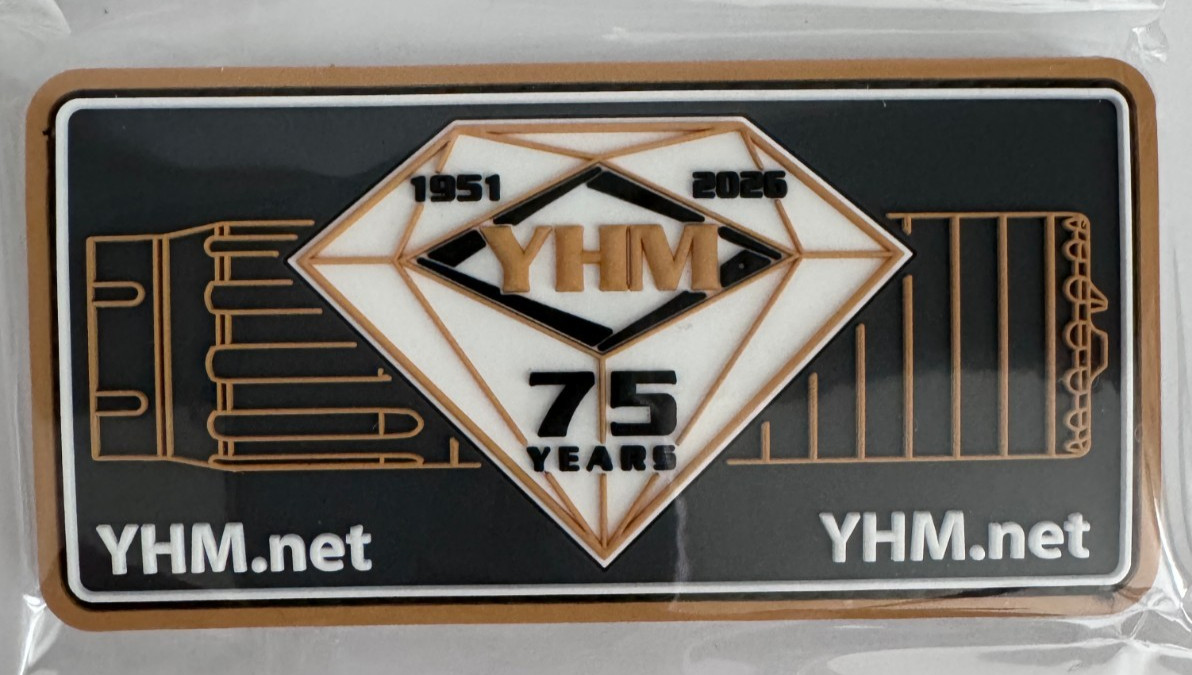 Shot Show 2026 YHM 75 Years Shotgun Suppressor Morale Tactical Patch