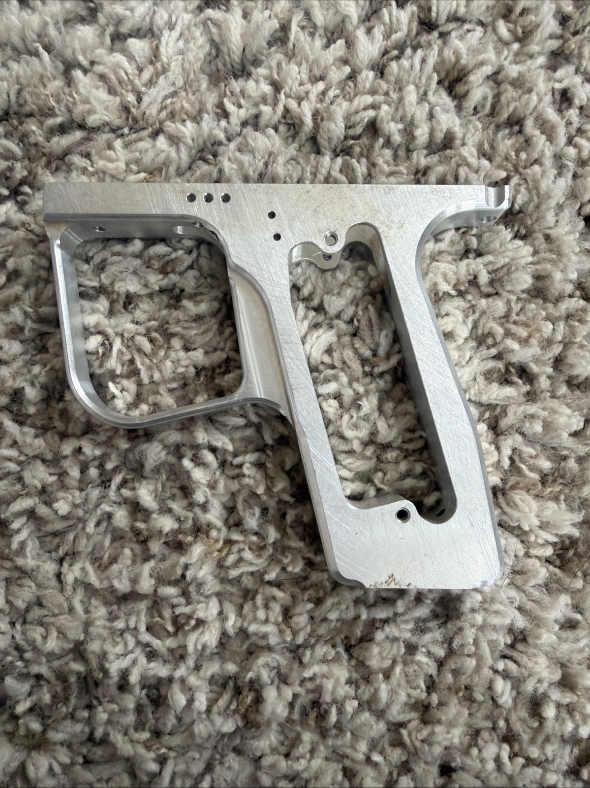 Raw Aluminum Dye Grip
