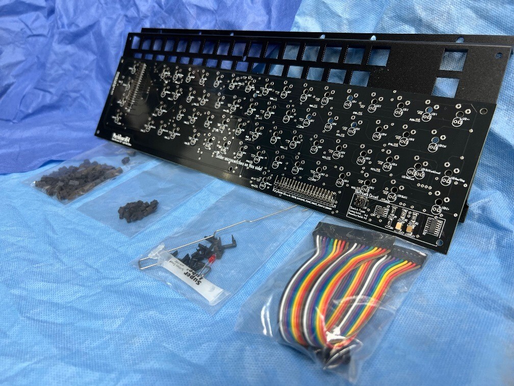 MechBoard64 Commodore Mechanical Keyboard - No Switches Kit Version