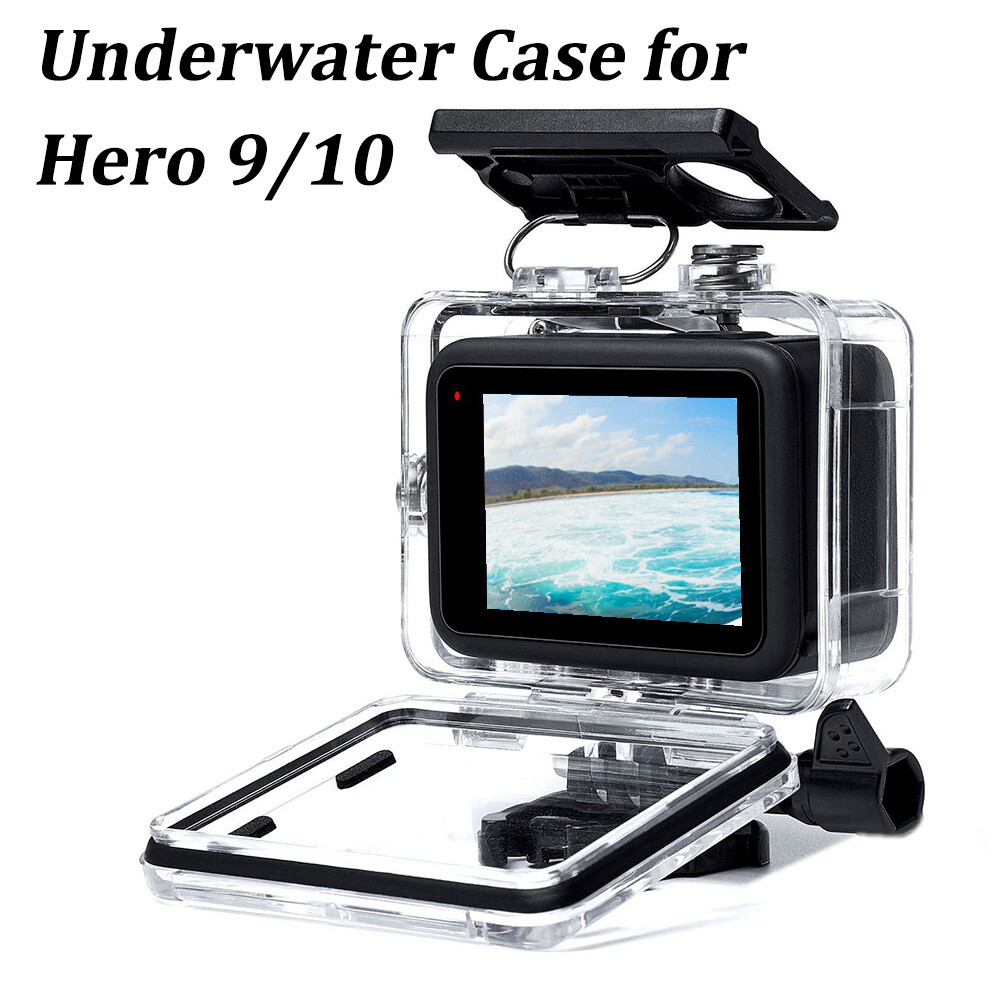 For GoPro HERO 13 12 11 10 Black Waterproof Diving Underwater Housing Case Cover