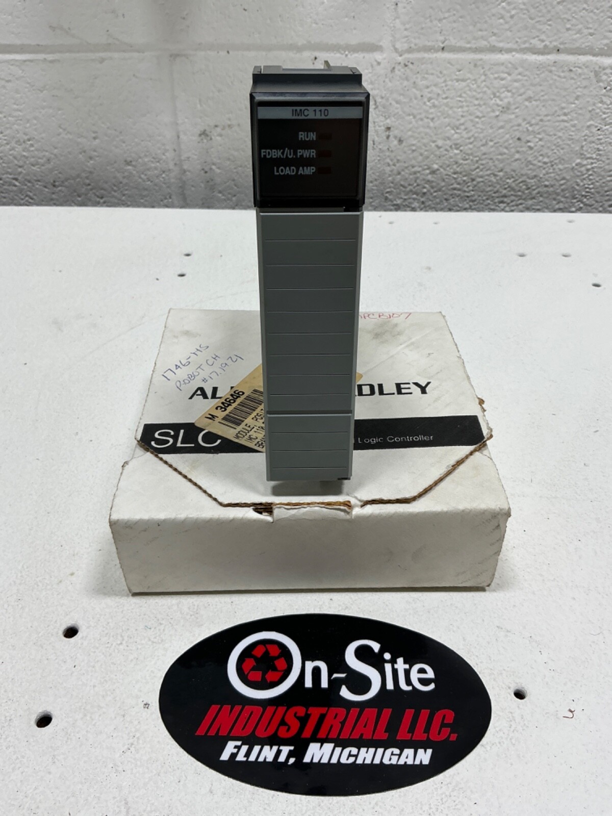 ALLEN-BRADLEY 1746-HS SERIES A IMC 110 MOTION CONTROL MODULE 1746 I/O