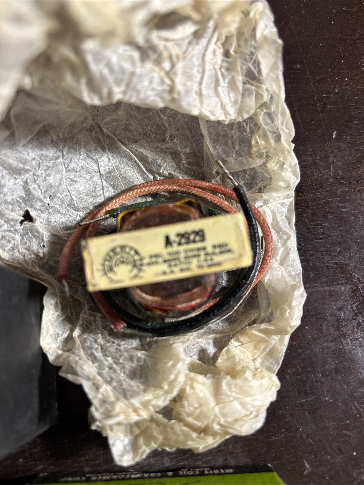 MERIT A-2929 TRANSFORMER Vintage NOS