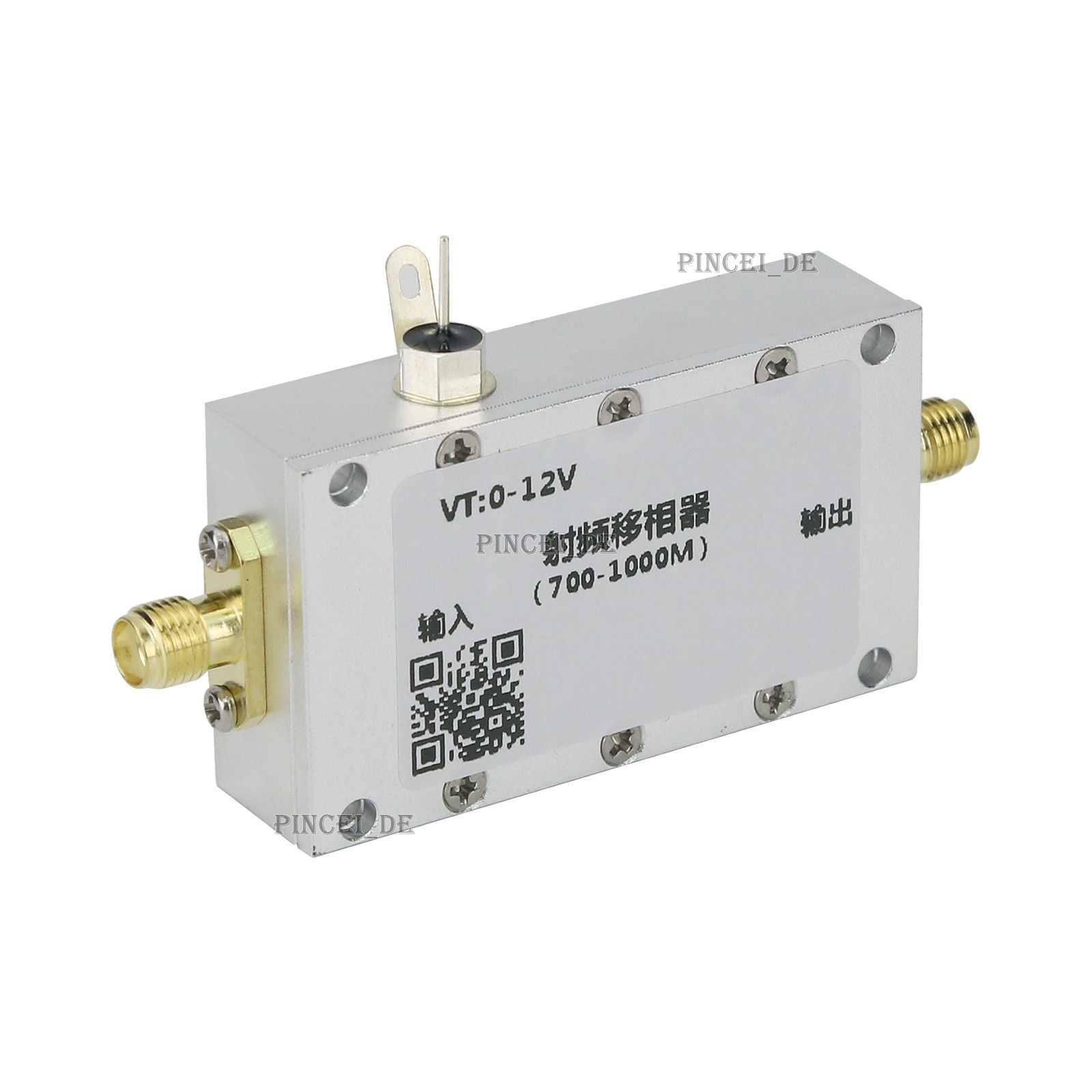 QM-PHA0710B RF Phase Shifter Analog Phase Shifter 915M Phase Shift Phased Array