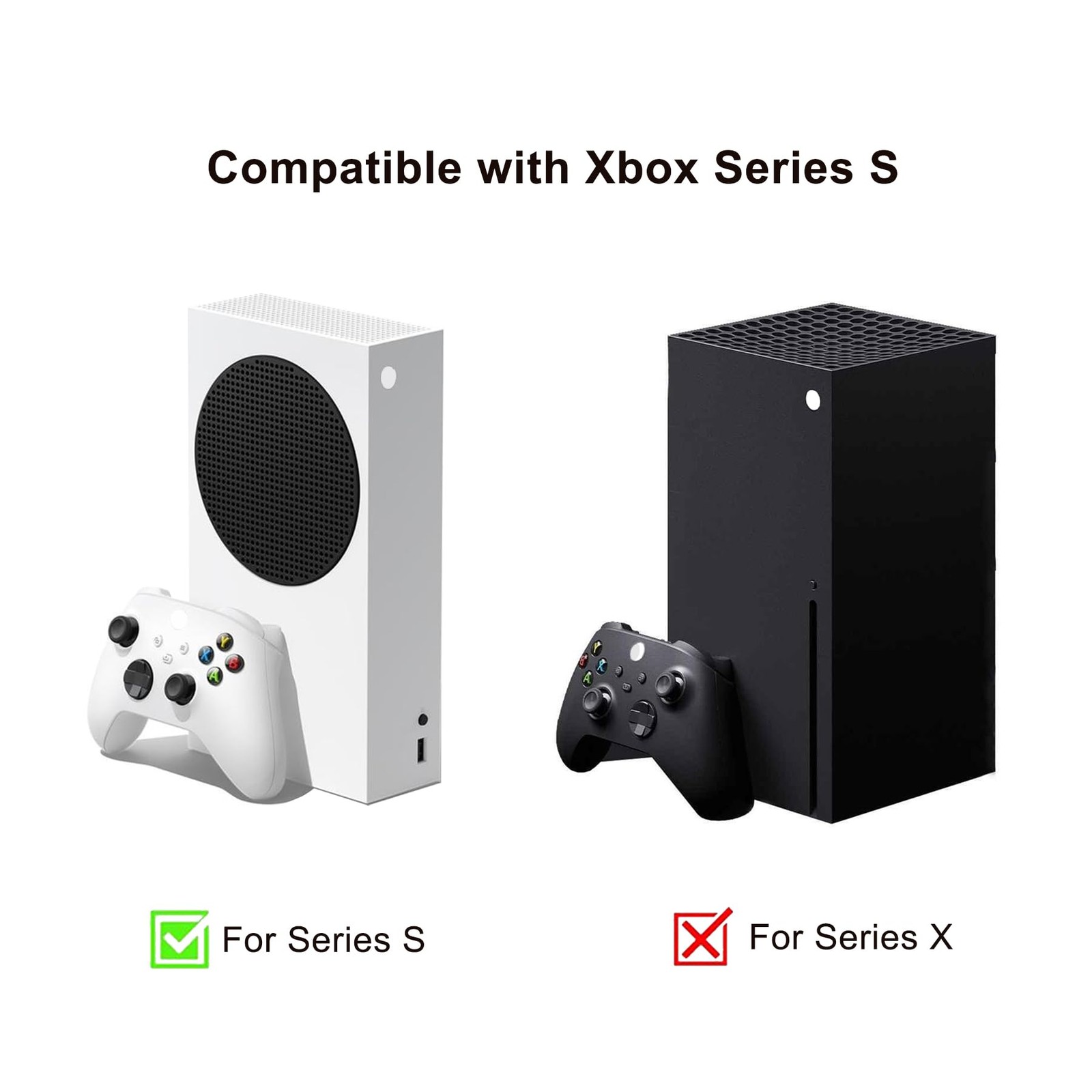 SYGTOYUE Xbox Series S Flag Console Controller Sticker