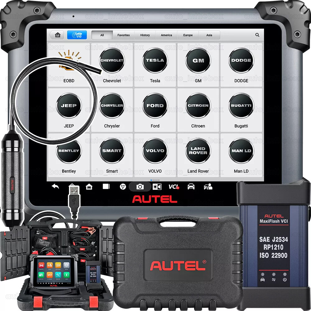 2025 Autel MaxiSys Elite II PRO As MS909 Diagnostic Scan Programming Key Coding