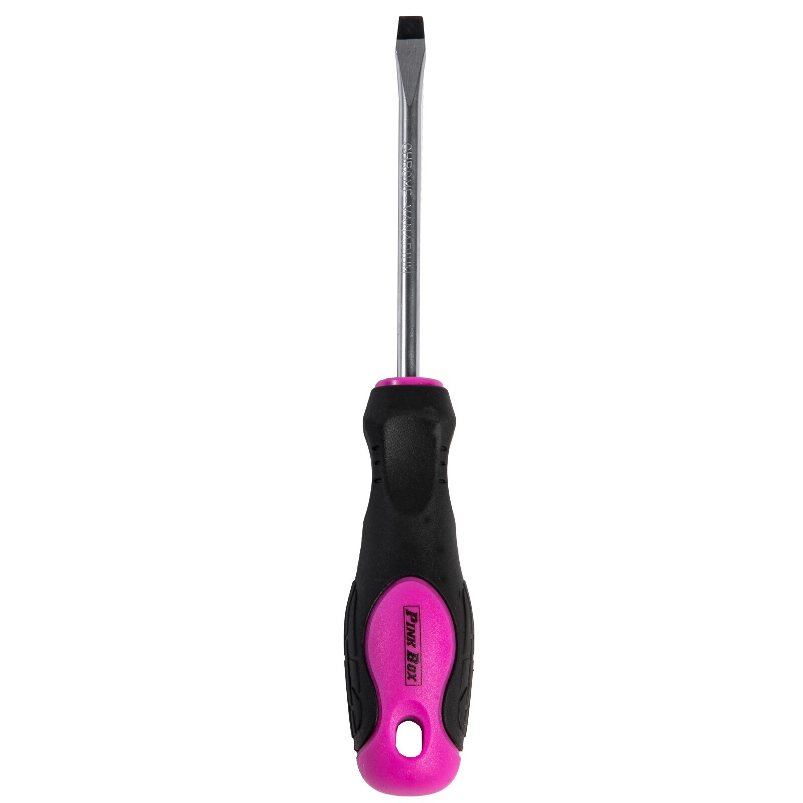 6-Piece Magnetic Screwdriver Set, Phillips & Slotted, Pink