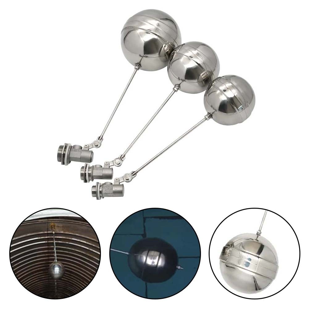 Stainless Steel Float Valve With Ball Water Tank For Water Oil Applications