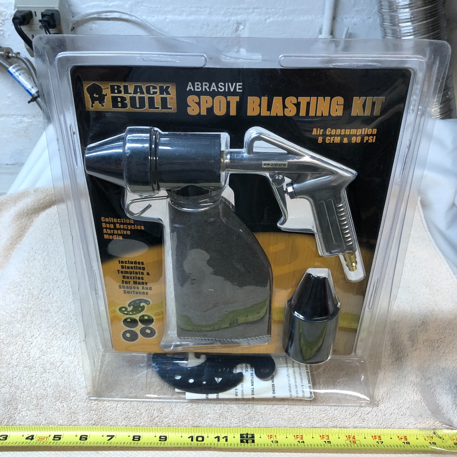 BLACK BULL ABRASIVE SPOT BLASTING KIT