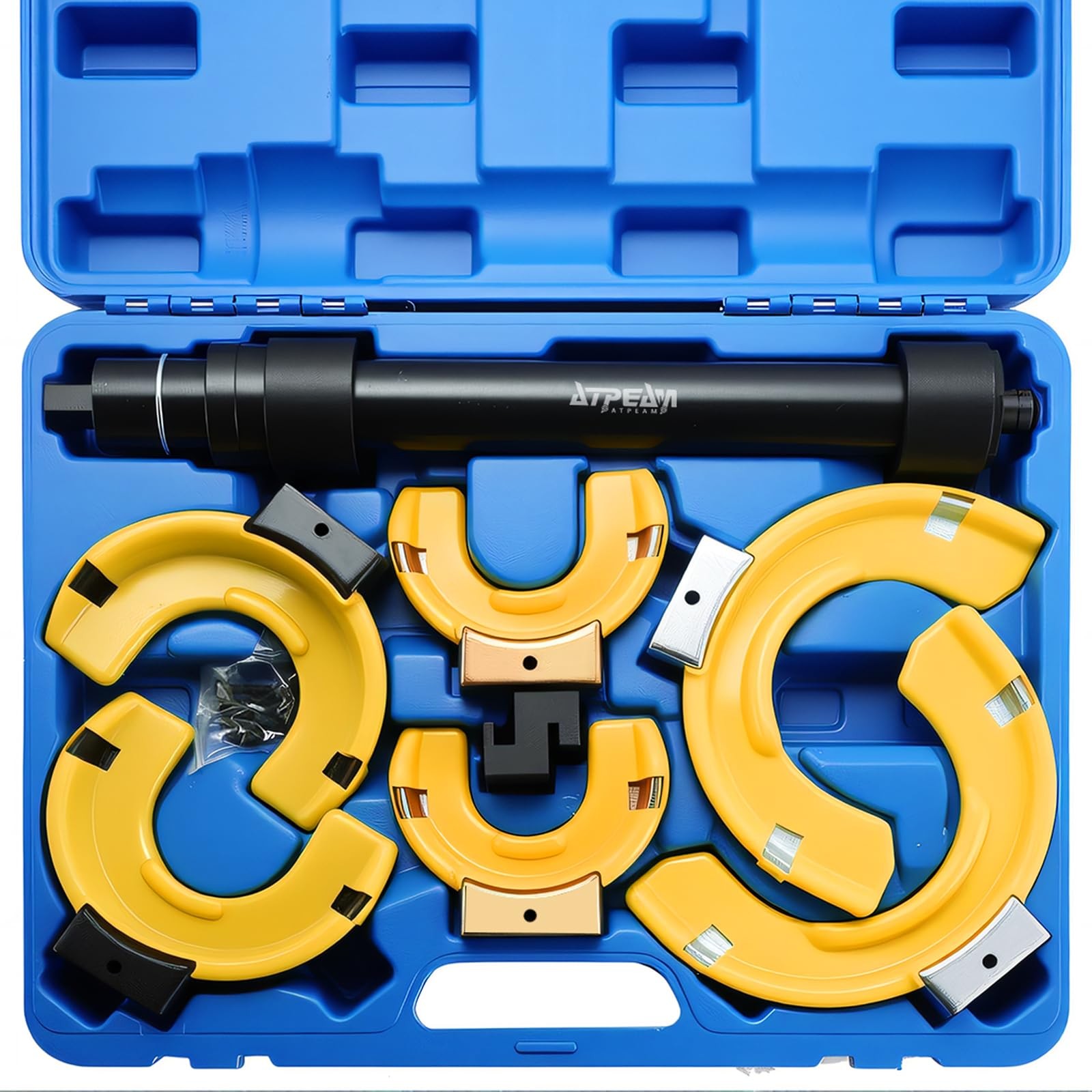 ATPEAM Macpherson Strut Spring Compressor Kit Universal Interchangeable Fork...