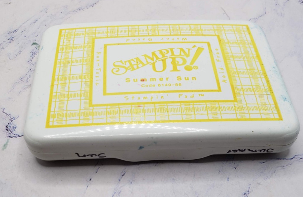 Stampin’ Up! Summer Sun  Water Based Dye Ink Original Style Pad 86-105