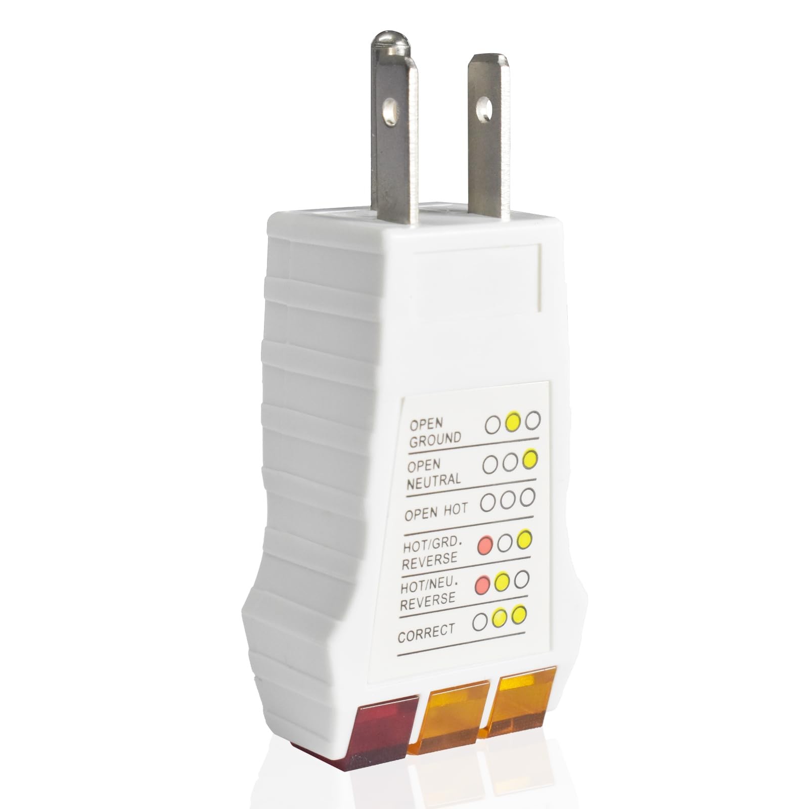 Outlet Tester, Circuit Tester for Grounding Products, Electric Outlet Tester ...