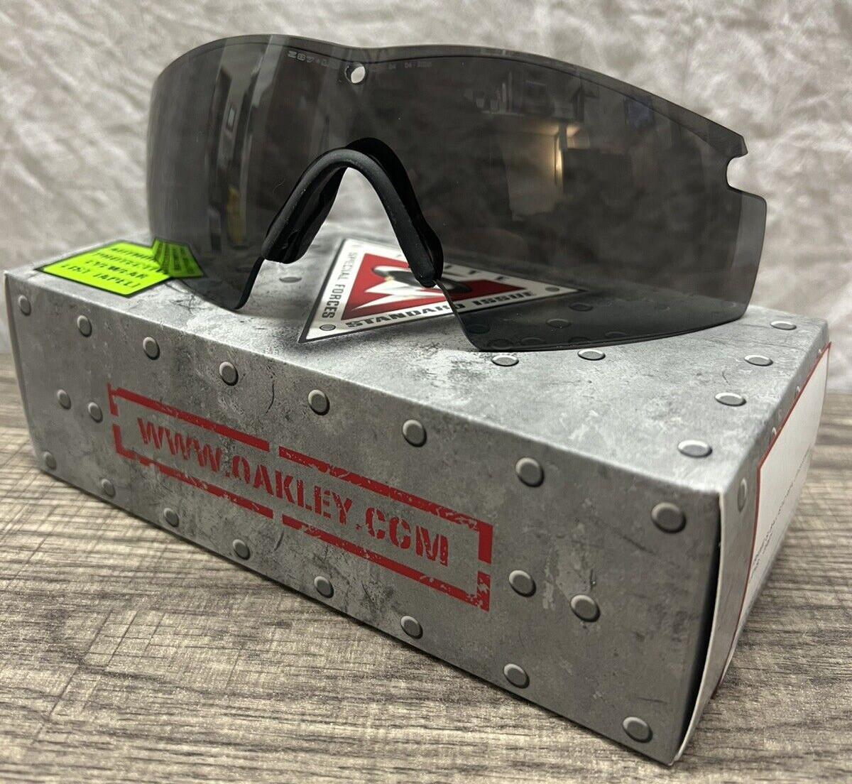 Oakley SI Ballistic Replacement Lens Strike Grey - New