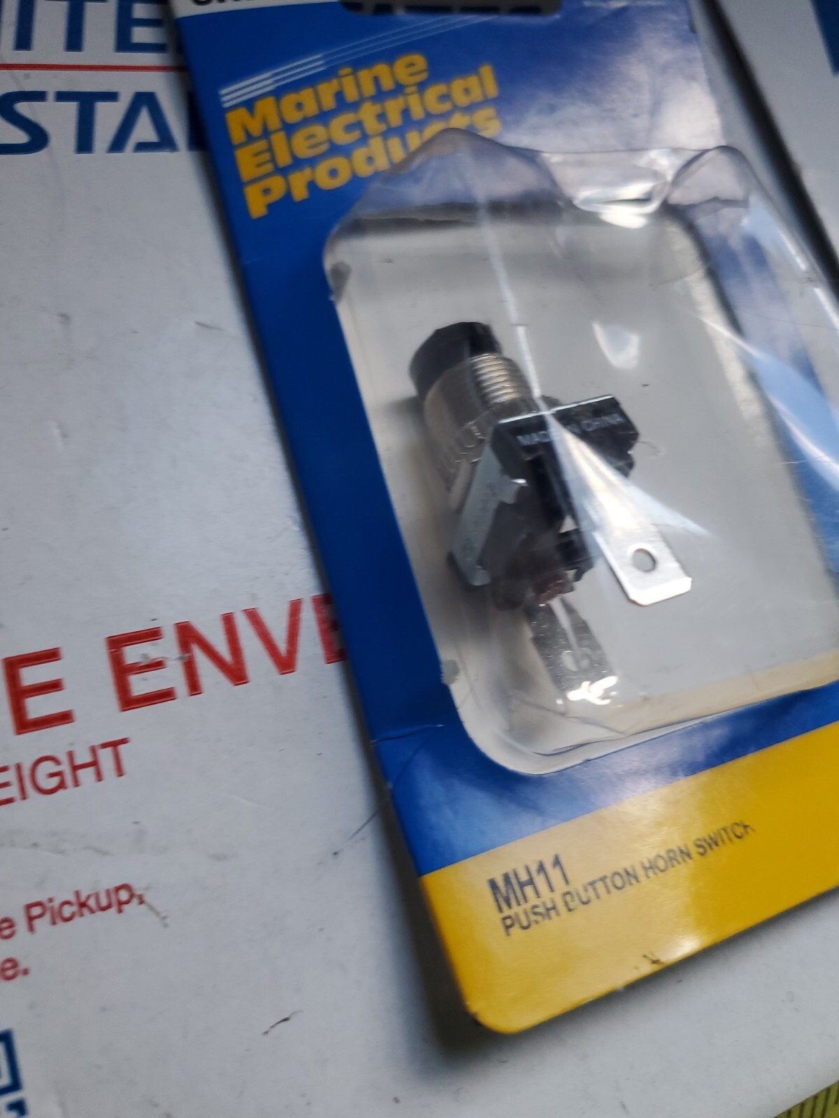 Hubbell Wiring Device-Kellems Mh11 Miniature Push Button Switch, Spst, Black, U2
