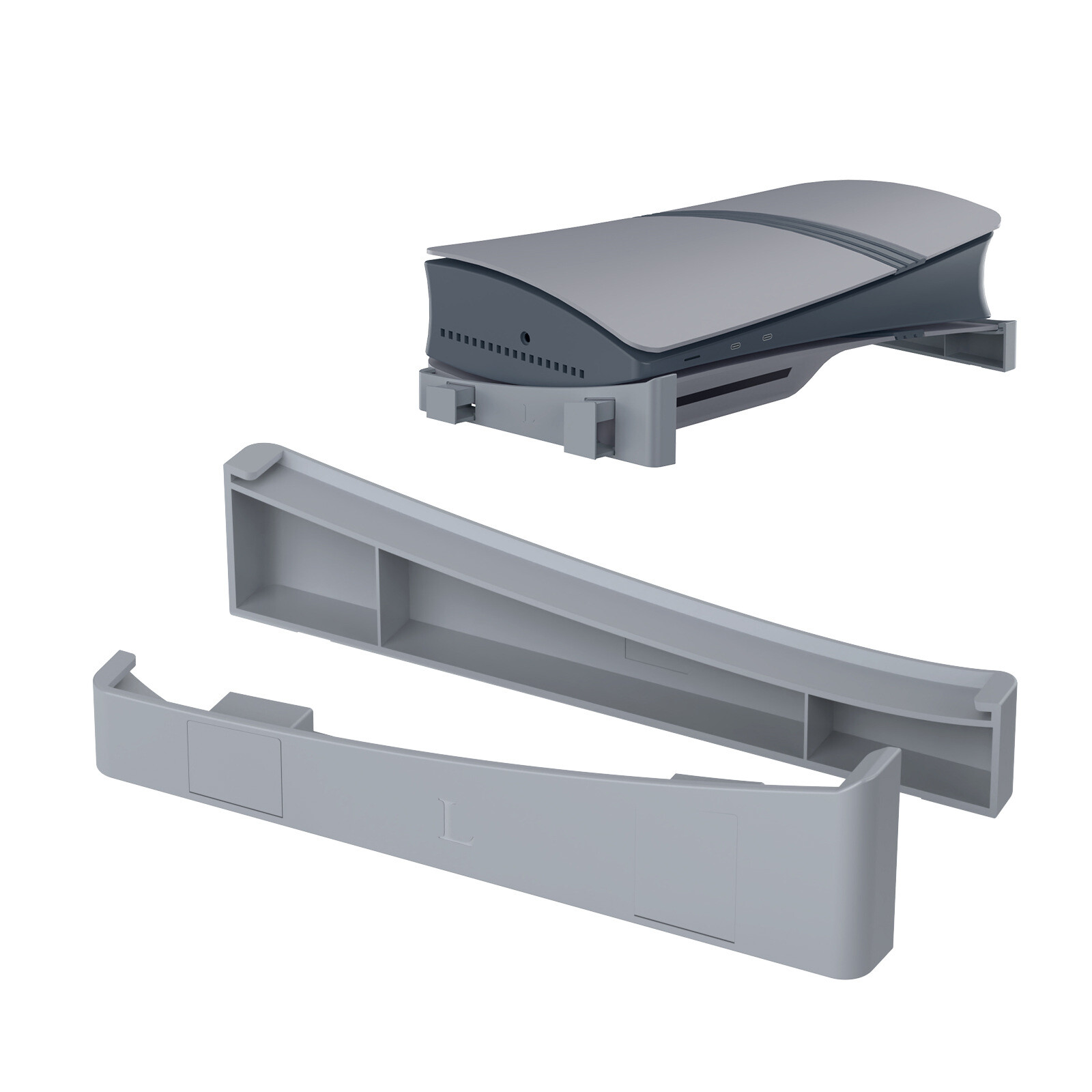 Disc Digital Horizontal Stand Placement Bracket For Sony PS5 Pro/Slim Console US