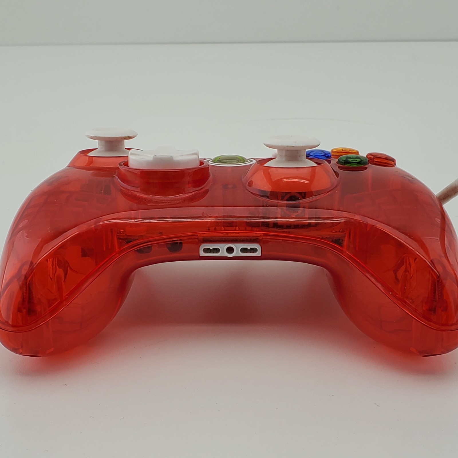 PDP Rock Candy Wired Controller Xbox 360 - Red 037-010 Neon Translucent Gamepad