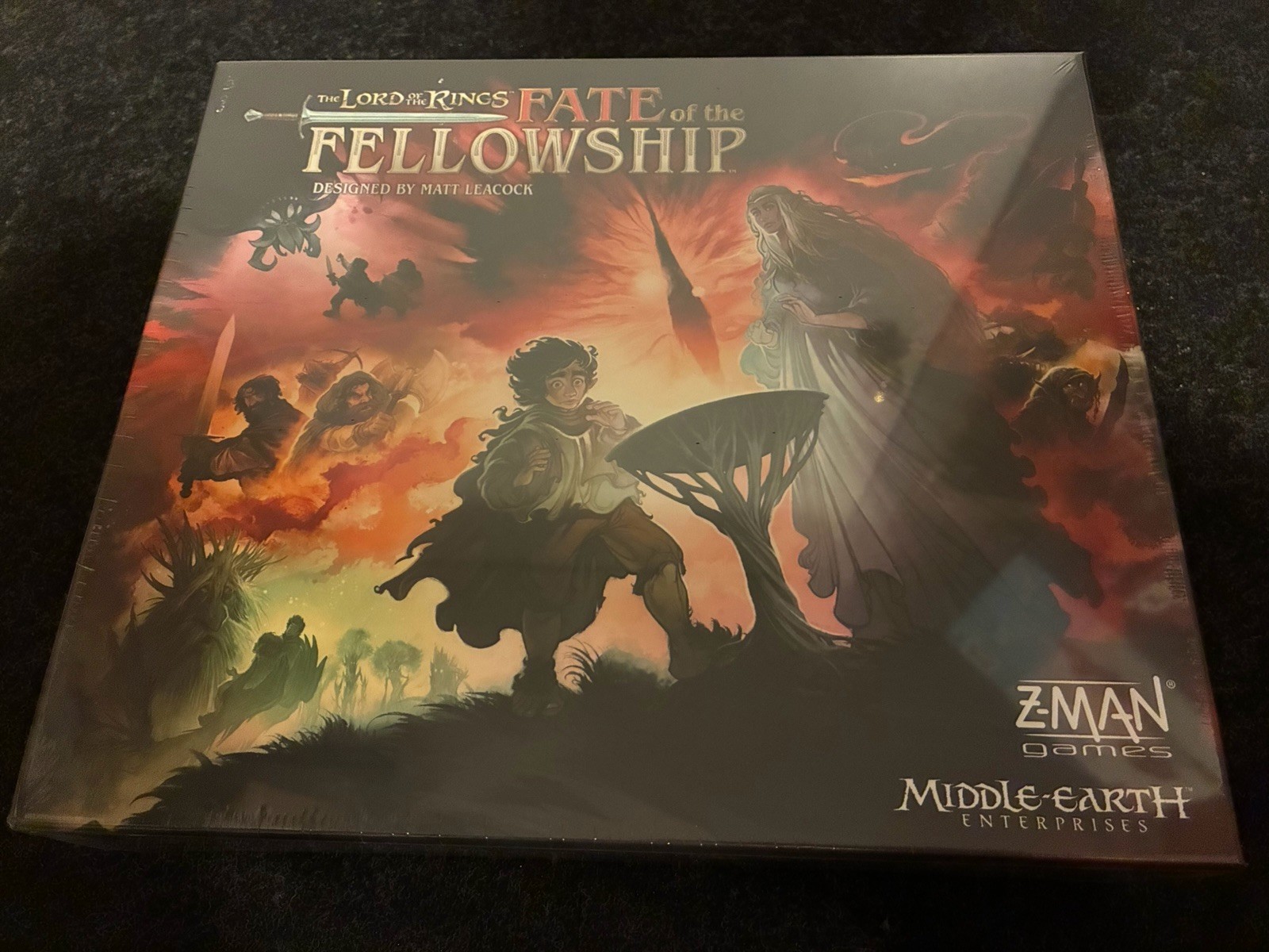 The Lord of the Rings Fate of the Fellowship Board Game Z-Man Games