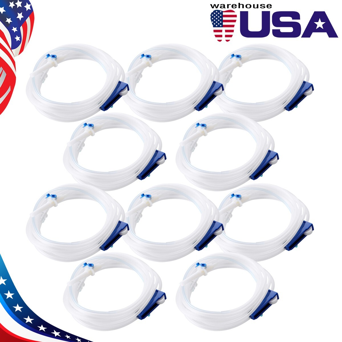 UPS 50X Dental Implant Surgical Irrigation Tubes Disposable A Type fit for NSK