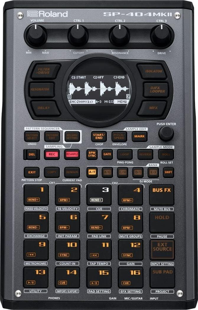 ROLAND SP-404 MK II Sampler Black  Japan
