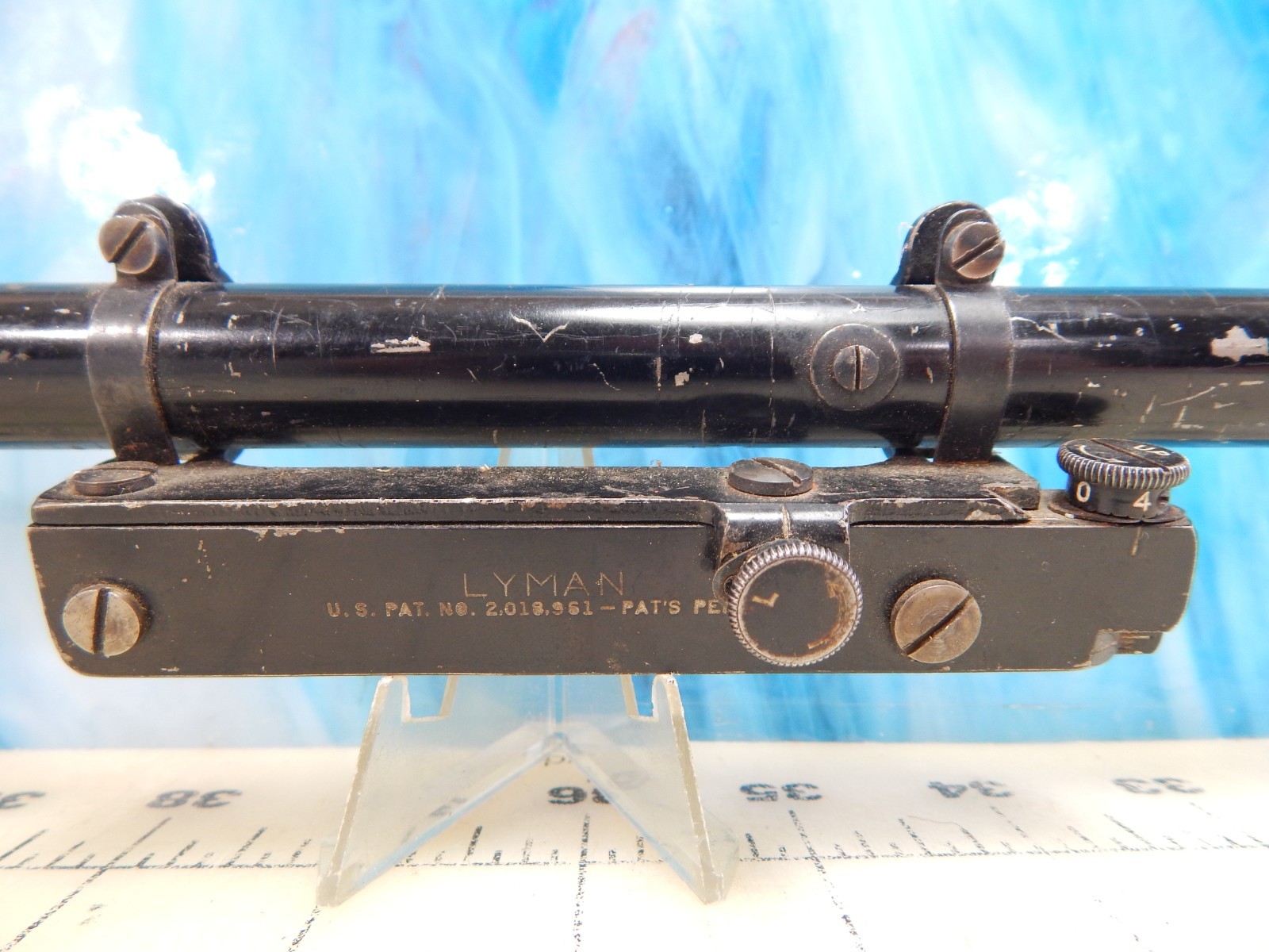Vintage LYMAN Model 422 Expert Rifle Scope w/ LYMAN Mount System