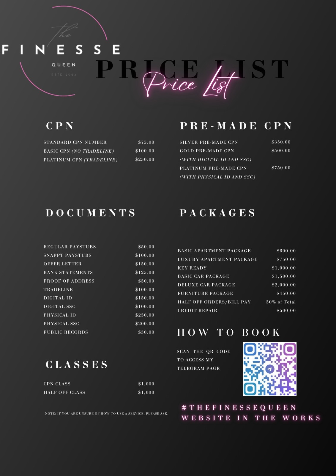 Cpn, Half Off Order, Credit Repair, Bank Statements, Pay Stubs, Snappt, Approval