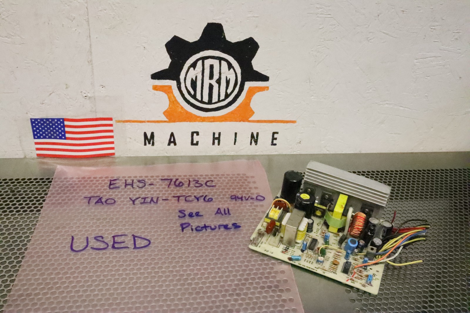 EHS-7613C TAO YIN-TCY6 94V-0 Circuit Board Used With Warranty See All Pictures