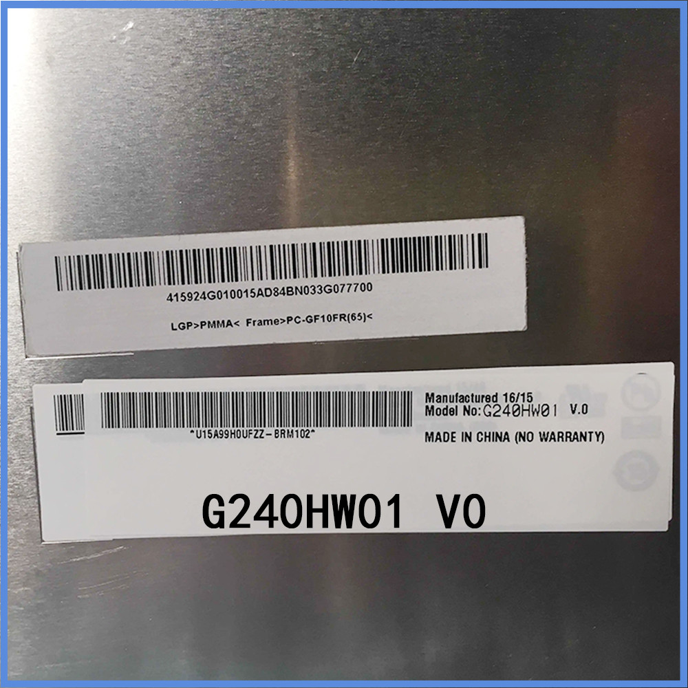 New boxed G240HW01 V0 LCD Screen Display Panel 24-Inch 1920*1080 for Auo
