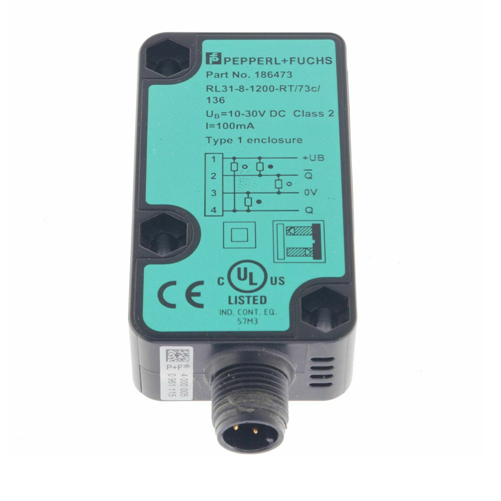 P+F RL31-8-1200-RT/73C/136 186473 Sensor New✦KD