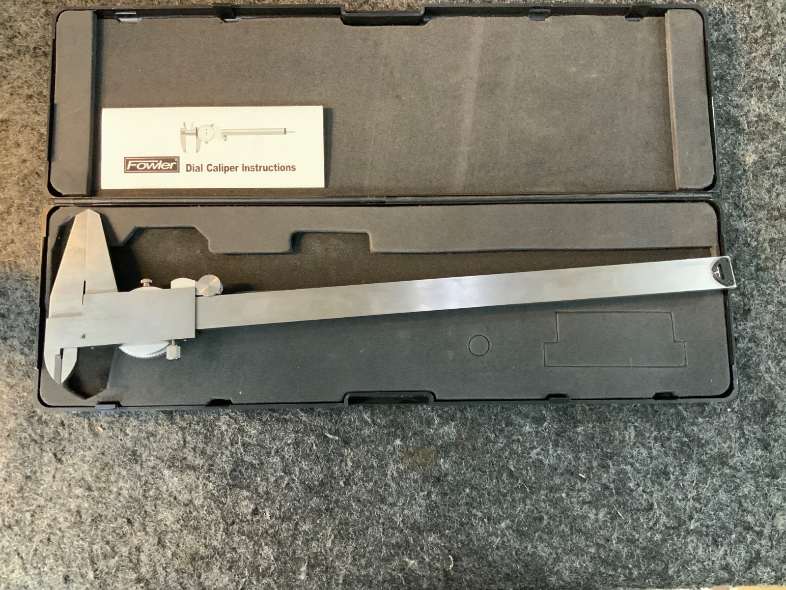 Fowler 12" Extended Range Dial Caliper