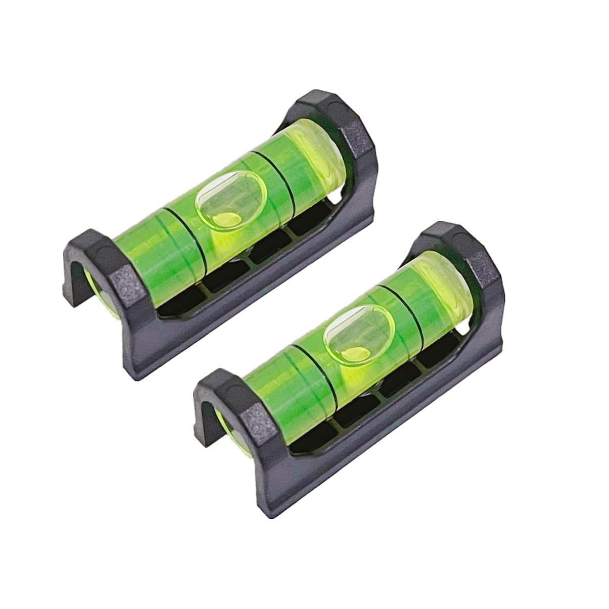 ZUJHPYMI 2Pcs Magnetic Bubble Level Measuring Layout Tools Levels with Magnetic