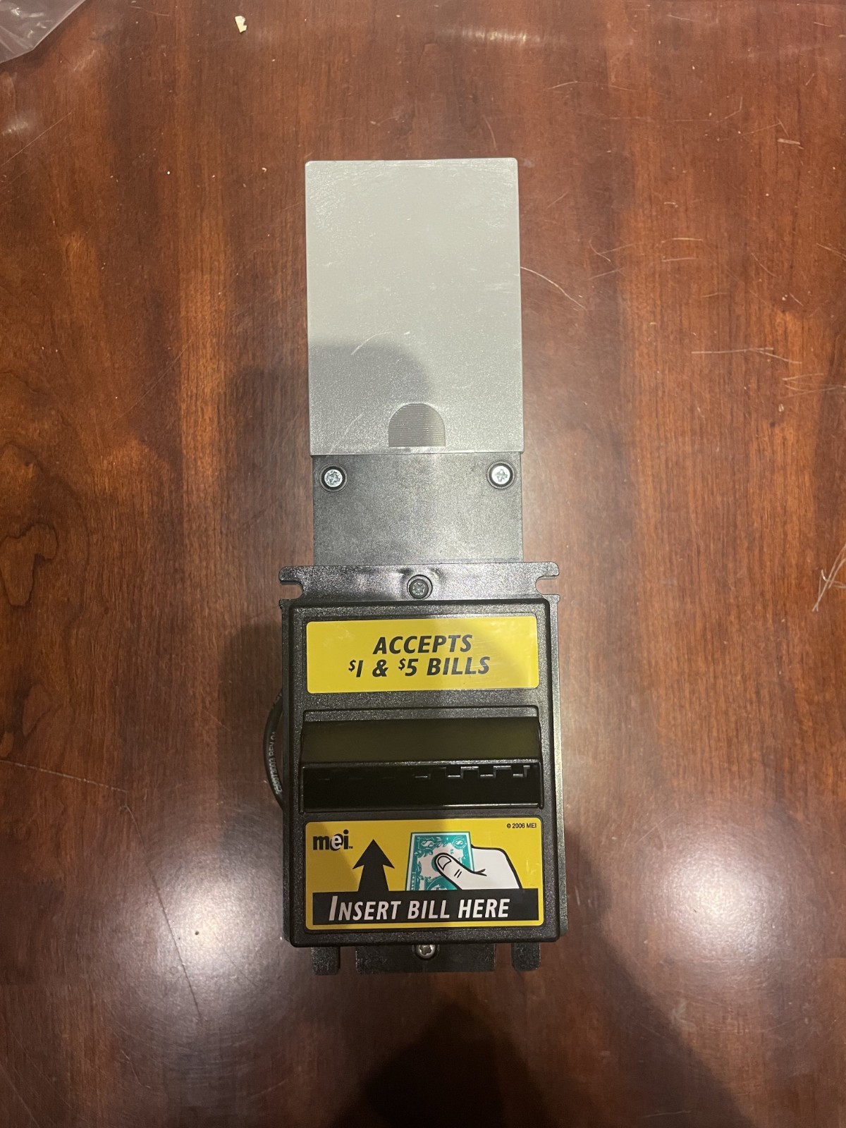 Mars VN 2501 U5 BILL ACCEPTOR BILL VALIDATOR $1, $2, $5