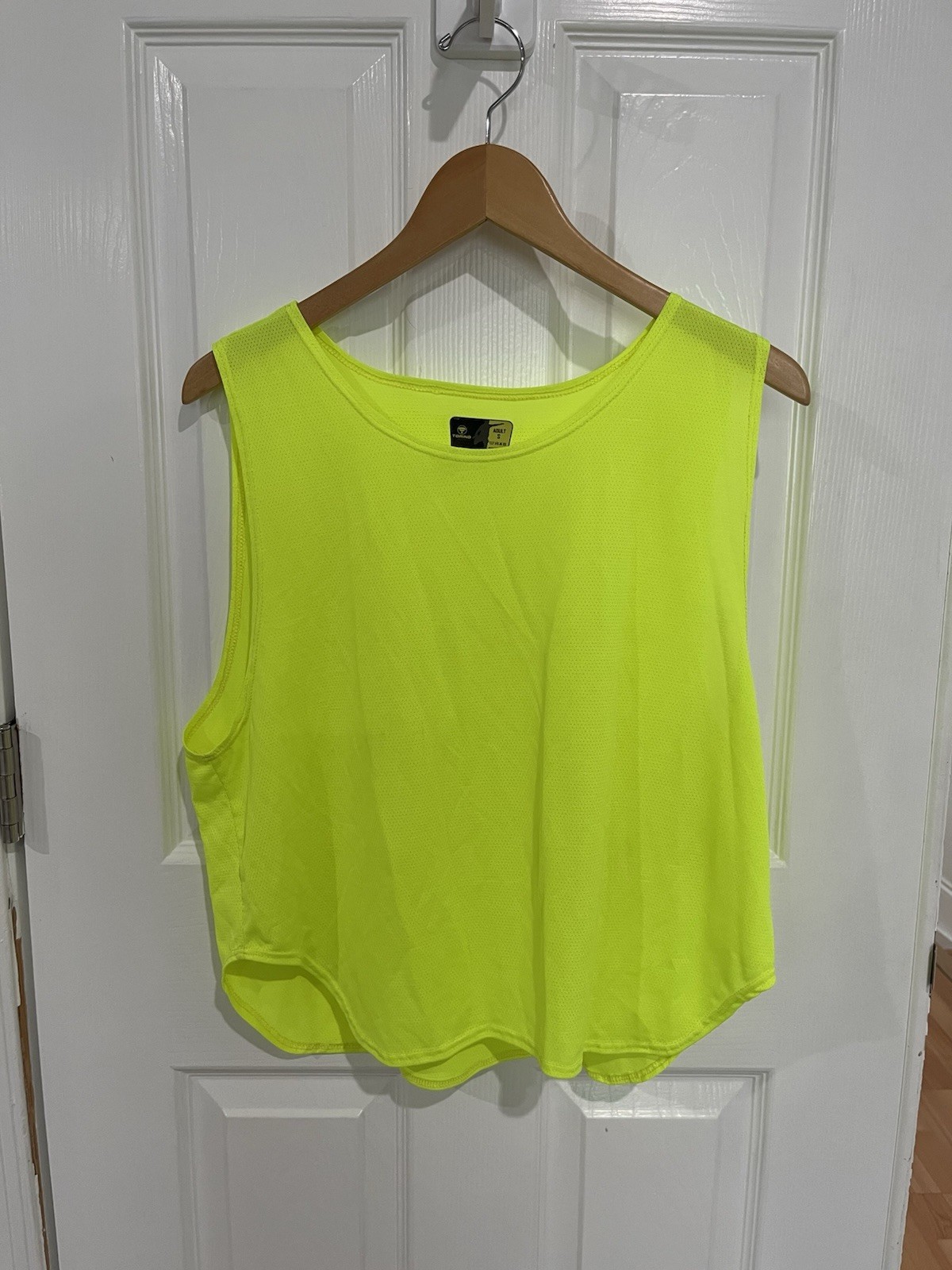 Torino Authentic Adult Small Soccer Training Pinnies Vest Neon Yellow Scrimmage
