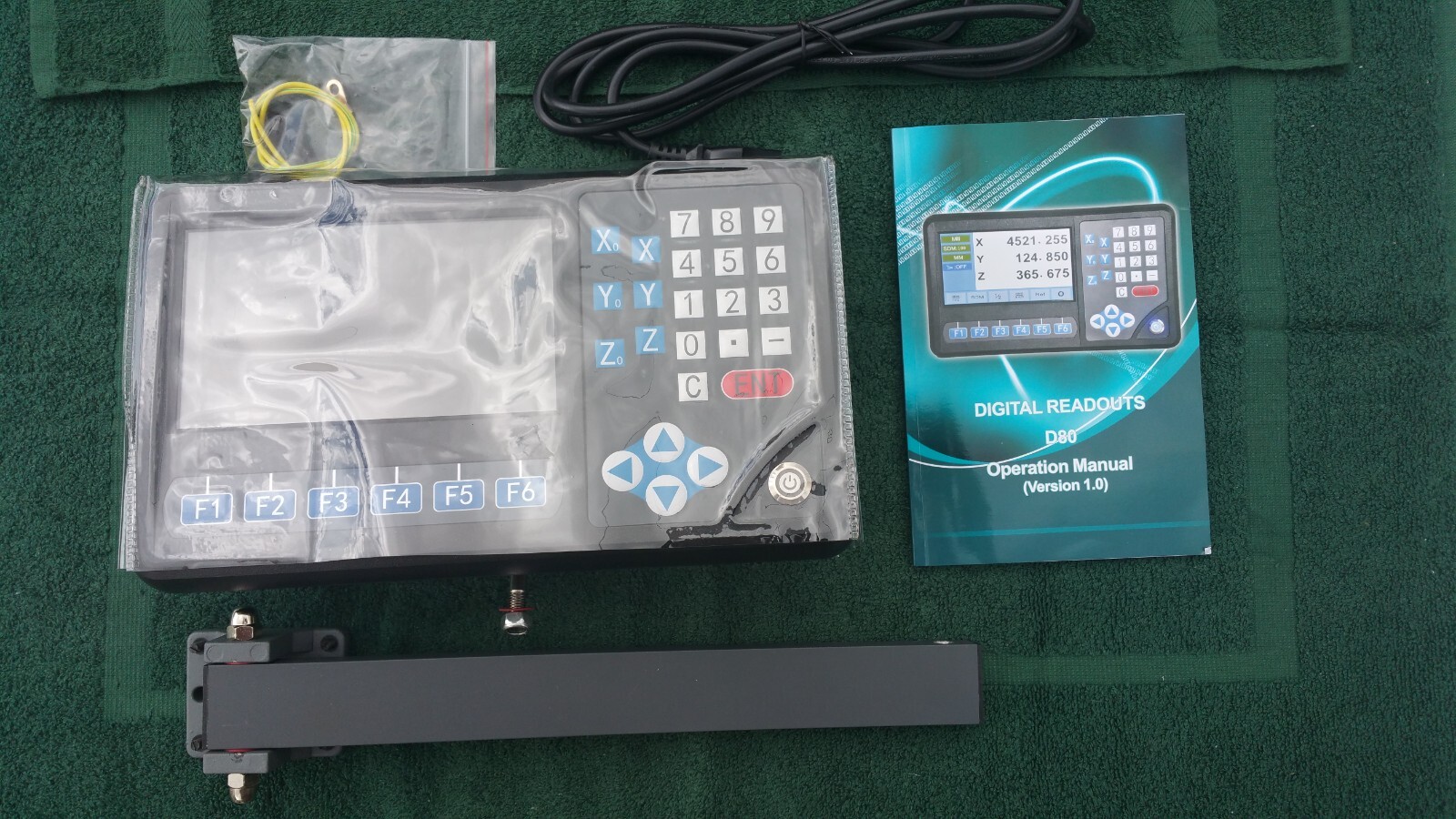 D80 2 & 3 axis display to replace your Sargon dro display with 25 pin plug
