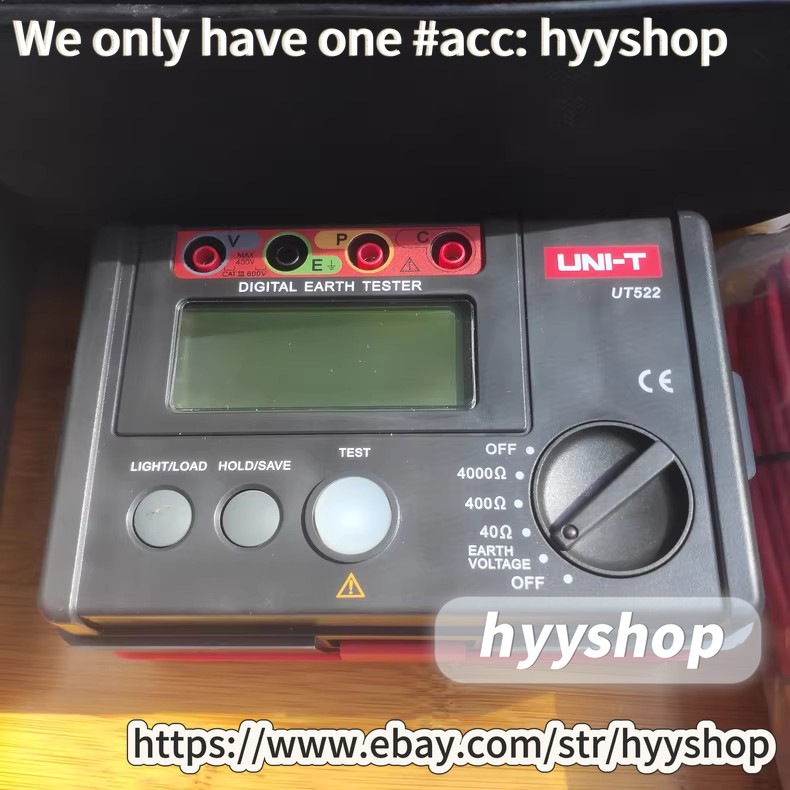 UNI-T UT522 Grounding Resistance Tester /hyy/