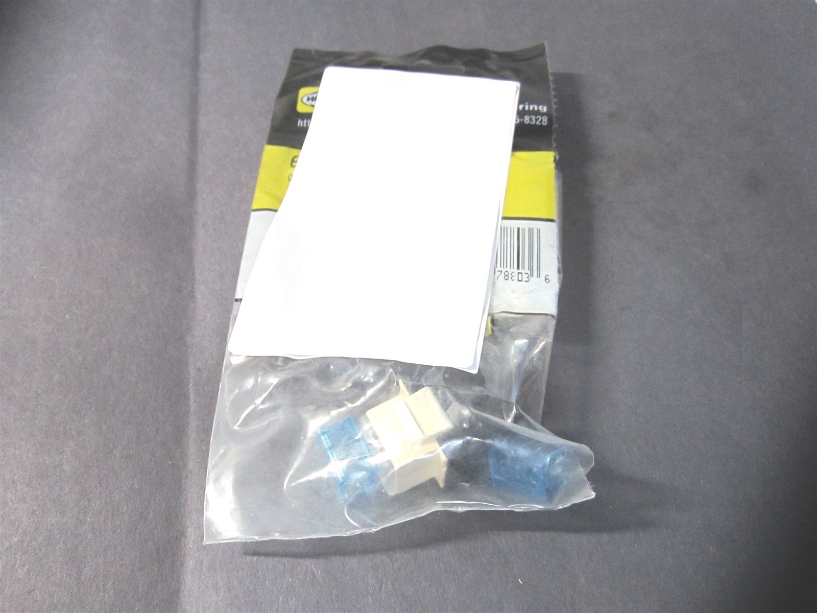 Hubbell (HXJUW) Punch-Down Modular Jack for RJ25HXJUW, RJ25 Connector