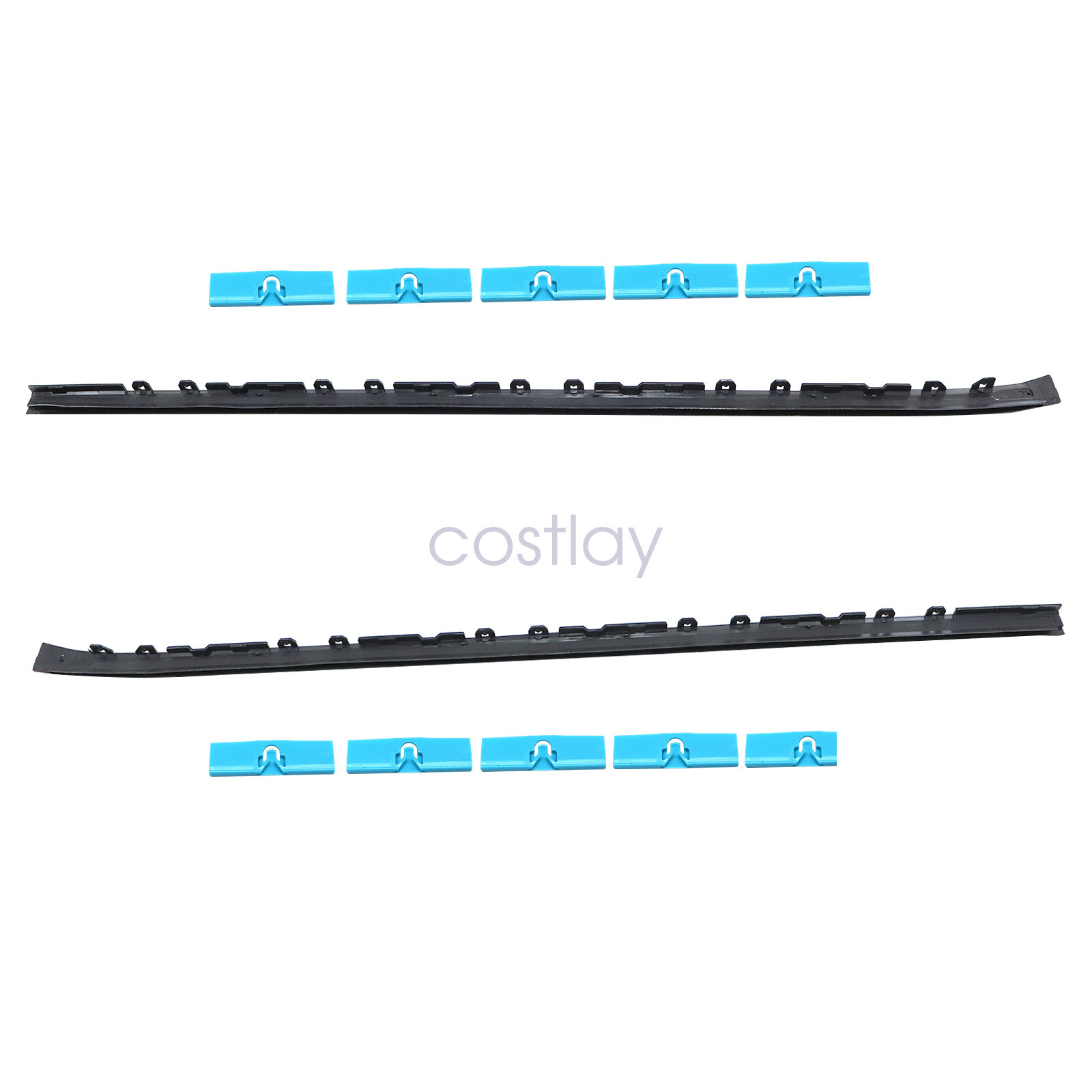 Fit Lexus GX460 2010-2022 Left Side + Right Side Windshield Moulding Kit New
